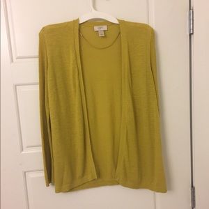 Yellow Ann Taylor Loft sweater - Size M